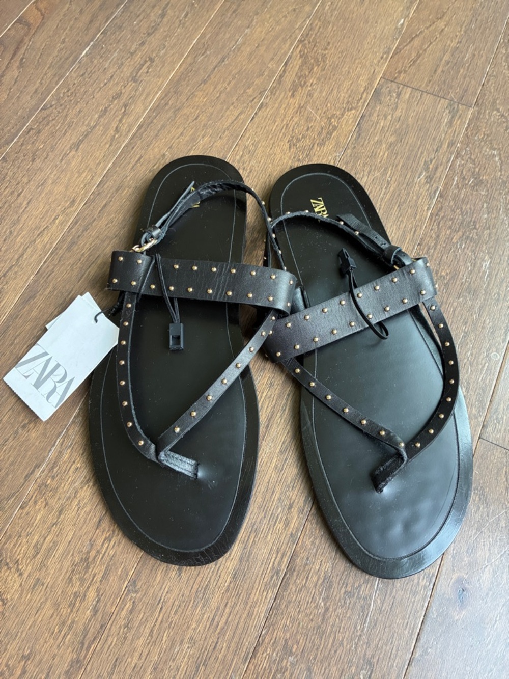 Zara Strappy sandals.